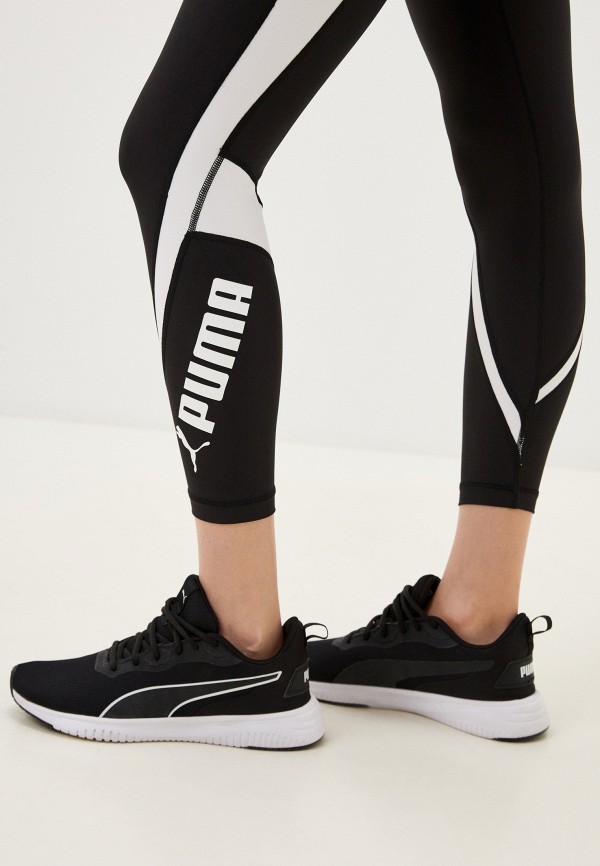 Тайтсы PUMA Puma Fit HW 7/8 Eversculpt Colorblock Ti, цвет: черный ...