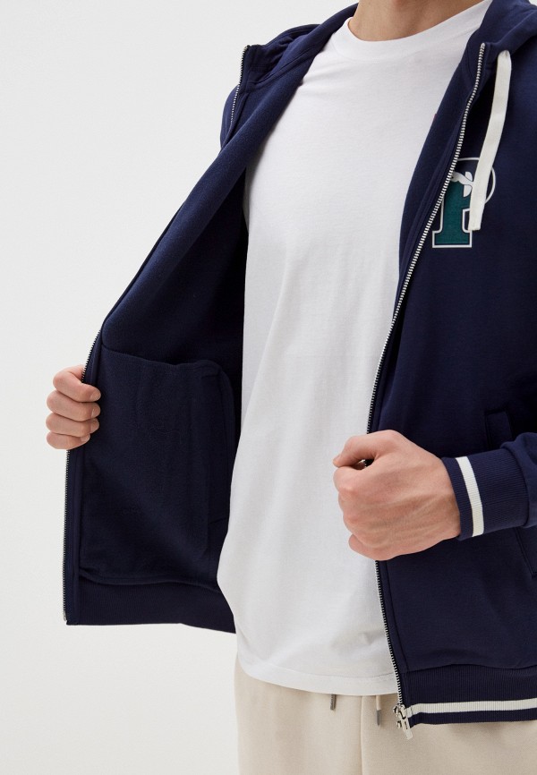 PUMA Толстовка - PUMA SQUAD FZ Hoodie FL PUMA Navy - фото 4