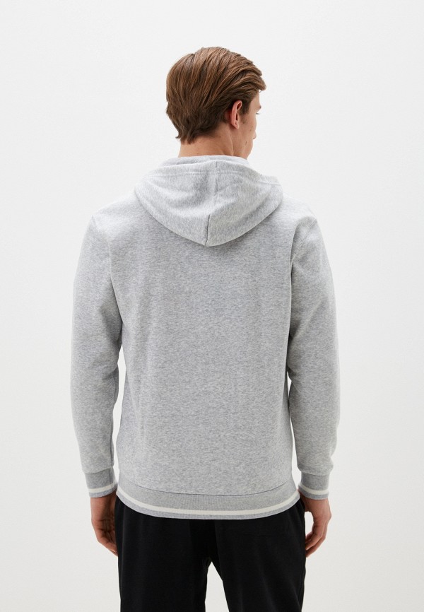 PUMA Толстовка - PUMA SQUAD FZ Hoodie FL Light Gray Heath - фото 3