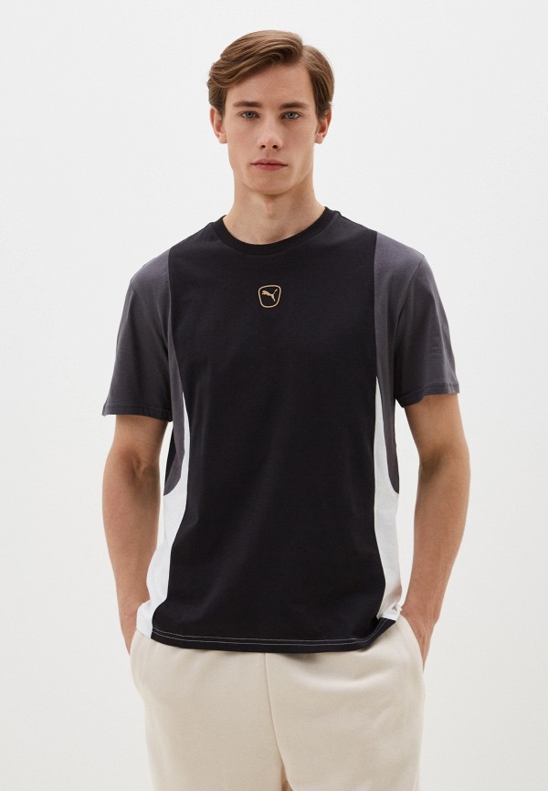 PUMA Футболка - KING Top Tee PUMA Black-Shadow Gray-PUMA - фото 1