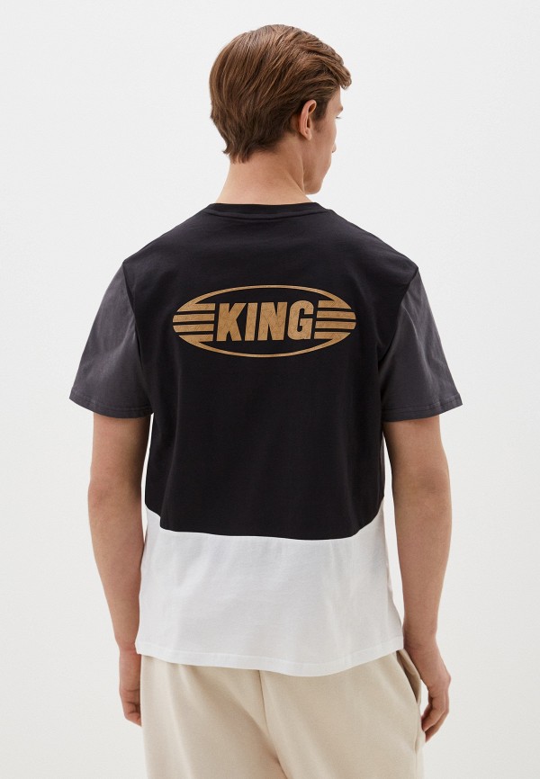 PUMA KING Top Tee PUMA Black Shadow Gray PUMA RTLADF599101 Lamoda