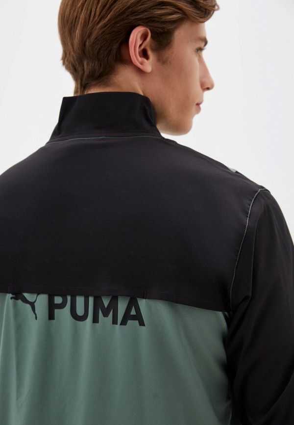 PUMA Ветровка - Puma Fit Full Zip Woven Jacket Eucalyptu - фото 4