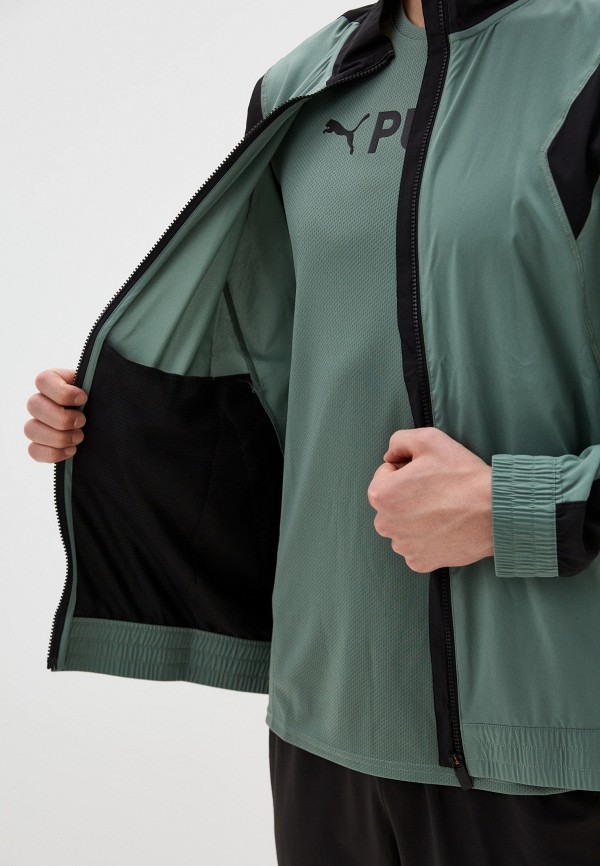 PUMA Ветровка - Puma Fit Full Zip Woven Jacket Eucalyptu - фото 5