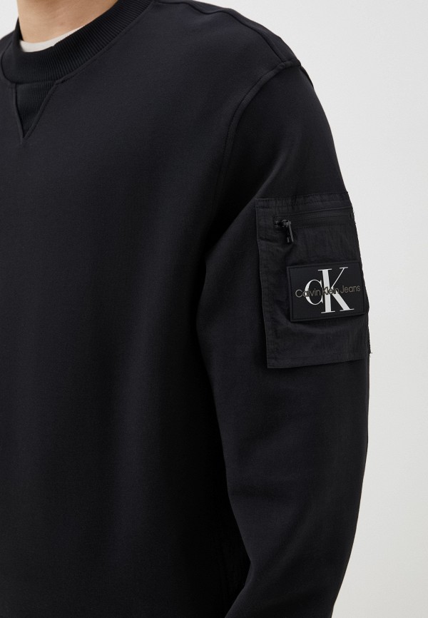 Свитшот Calvin Klein Jeans, цвет: черный, RTLADF674701 — купить в ...