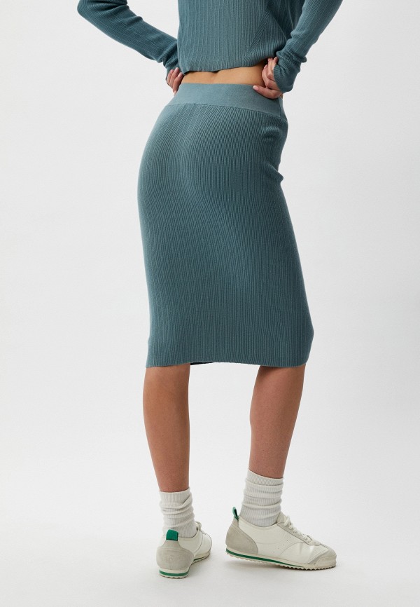 Юбка Calvin Klein Jeans, цвет: бирюзовый, RTLADF733301 — купить в ...
