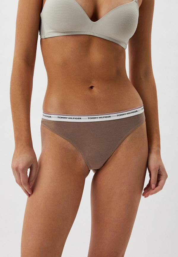 Tommy Hilfiger Трусы 3 шт. - THONG - фото 2