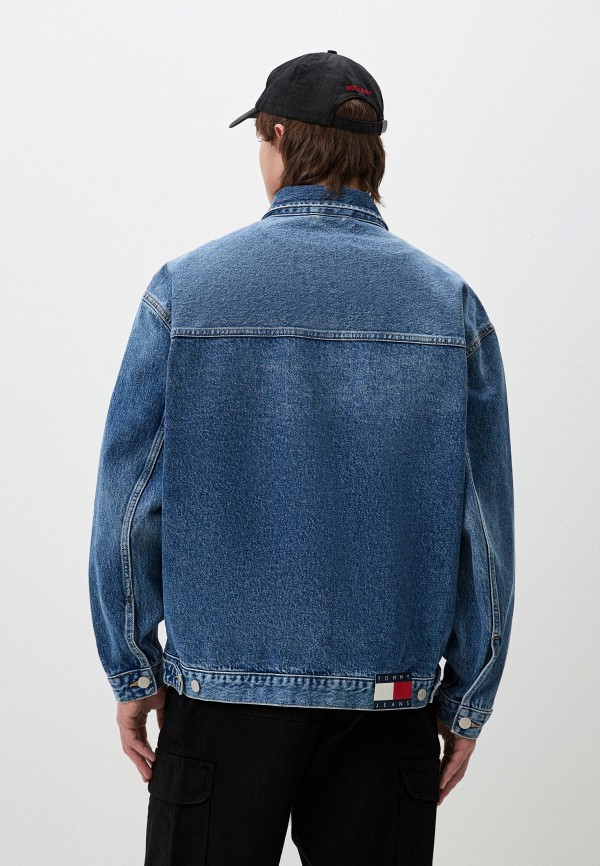 Куртка джинсовая Tommy Jeans, цвет: синий, RTLADF799503 — купить в ...