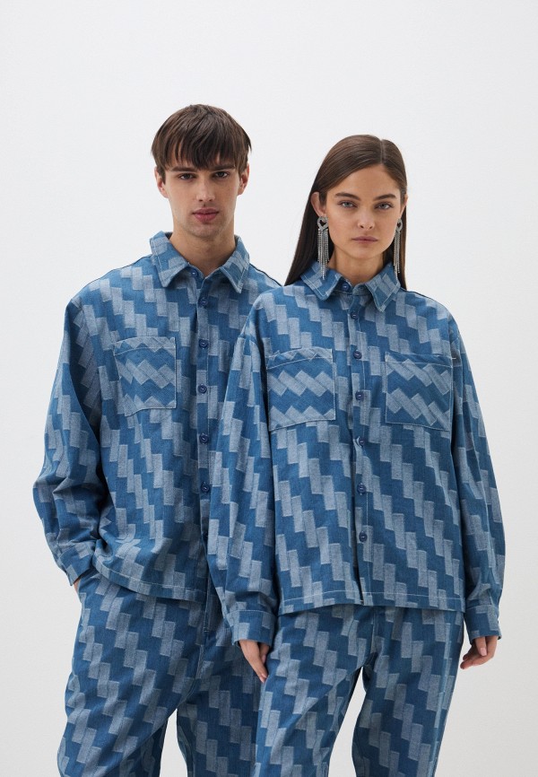 Sister Jane Рубашка - Ansel Patchwork Denim - фото 1