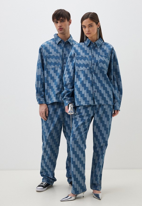 Sister Jane Рубашка - Ansel Patchwork Denim - фото 2