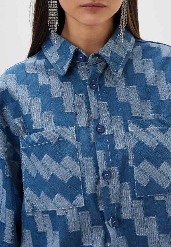 Sister Jane Рубашка - Ansel Patchwork Denim - фото 4
