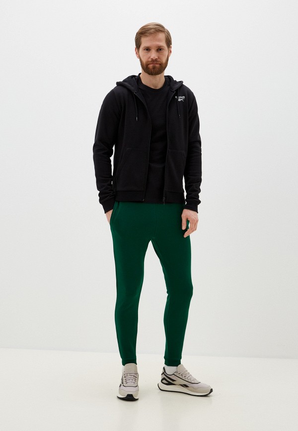 Толстовка Reebok REEBOK IDENTITY SL FLEECE FZ, цвет: черный ...