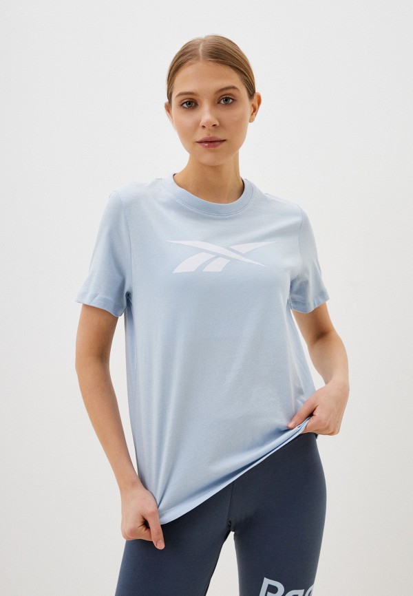 Футболка Reebok VECTOR GRAPHIC TEE, цвет: голубой, RTLADF894001 ...