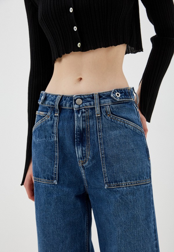 Jeans Wide Leg Pepe Jeans Undone Jr Per Bambine E Ragazze - Vita Alta E Gamba Larga