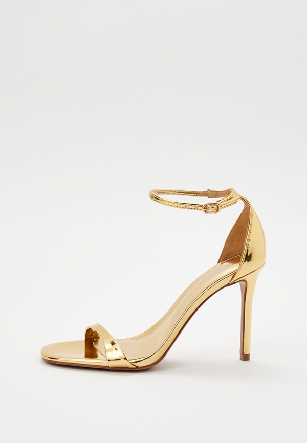 Босоножки Mango VIVIANE, цвет: золотой, RTLADG081801 — купить в ...
