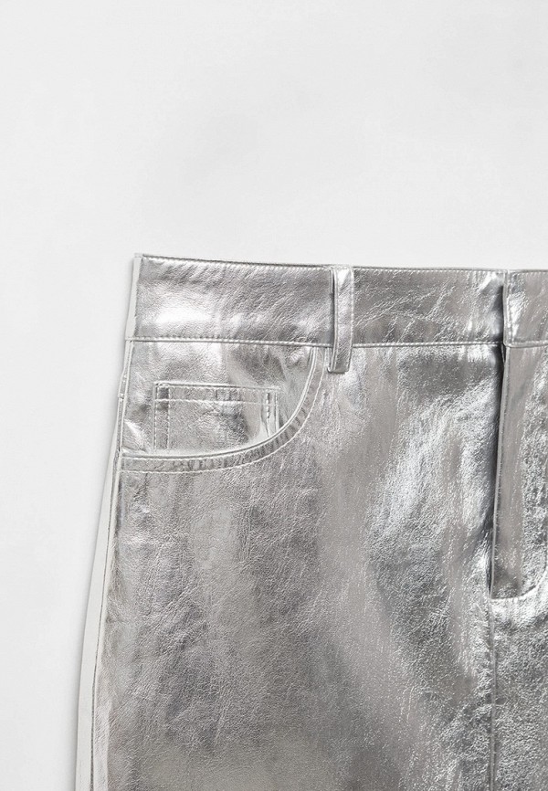 Mango Юбка - SILVER2 - фото 4