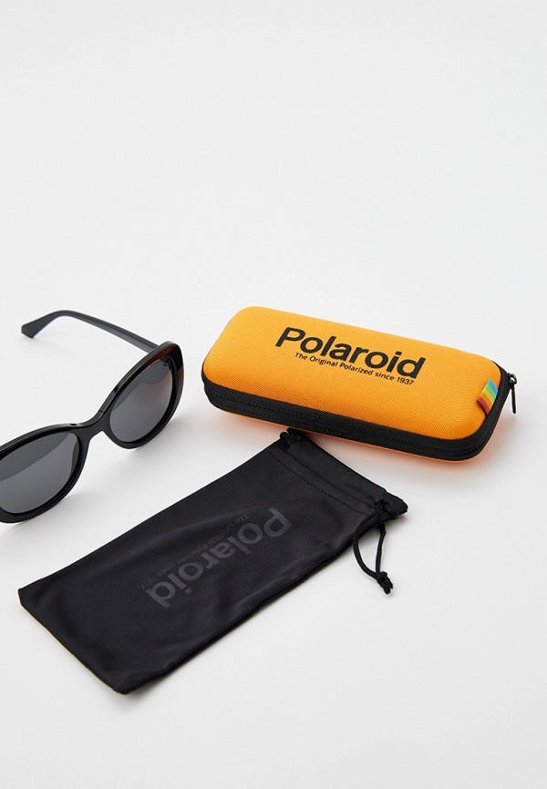 Очки солнцезащитные Polaroid PLD 4154/S/X 807, цвет: черный ...