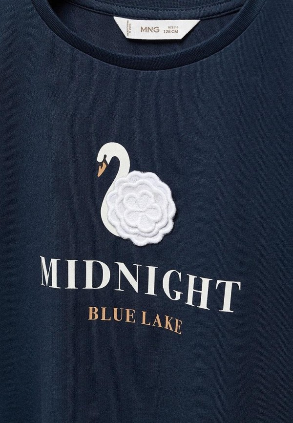 Футболка Mango Kids MIDNIGHT, цвет: синий, RTLADG203401 — купить в ...