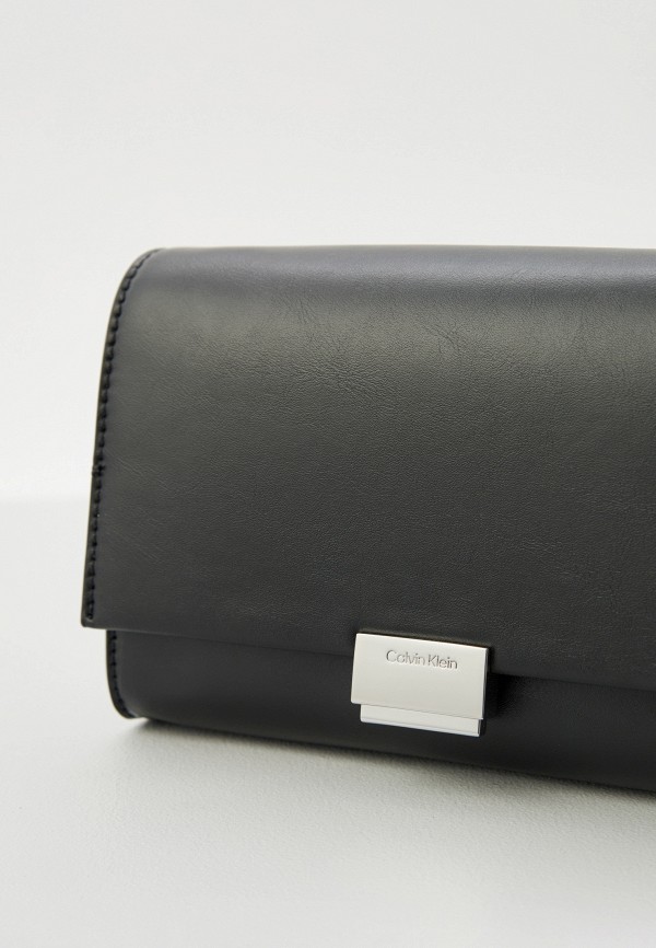 Клатч Calvin Klein, цвет: черный, RTLADG281401 — купить в интернет ...