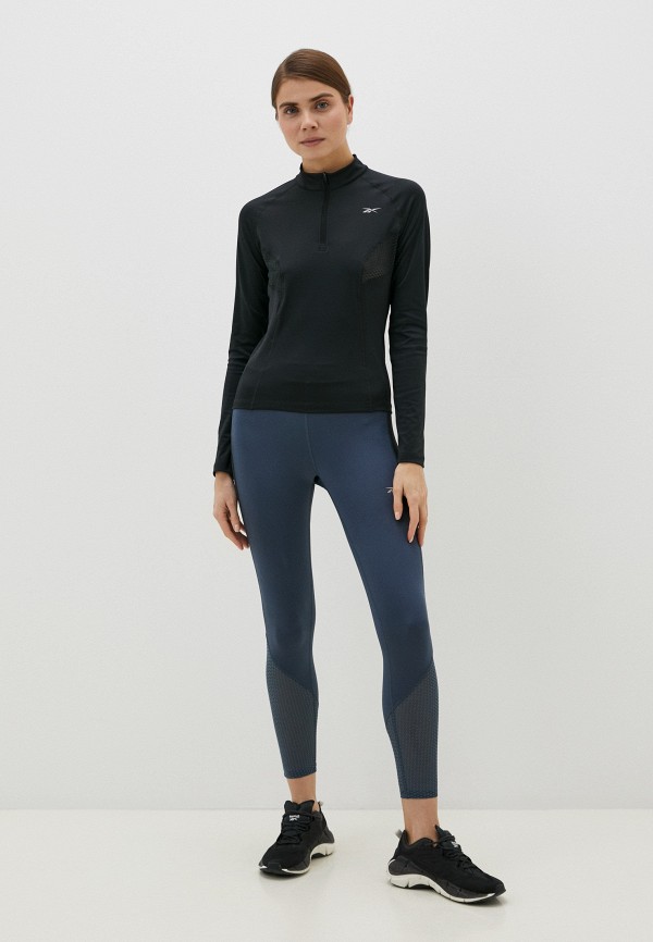 Reebok Лонгслив спортивный - RUNNING 1/4 ZIP - фото 2