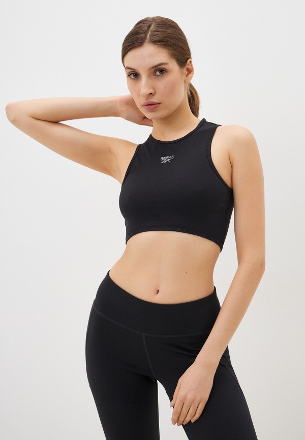 Reebok Топ спортивный - WDE COTTON BRALETTE - фото 1