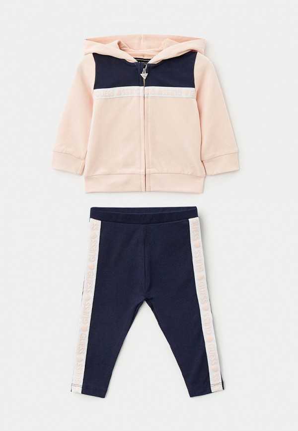 Костюм спортивный Guess, цвет: розовый, RTLADG480101 — купить в ...