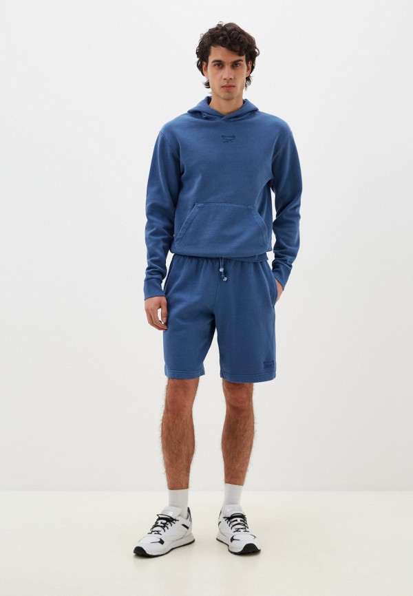 Худи Reebok RI WASHED OTH HOOD, цвет: синий, RTLADG760001 — купить в ...