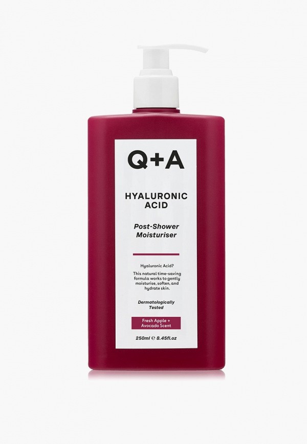 Q+A Крем для тела - увлажняющий, с гиалуроновой кислотой - фото 1