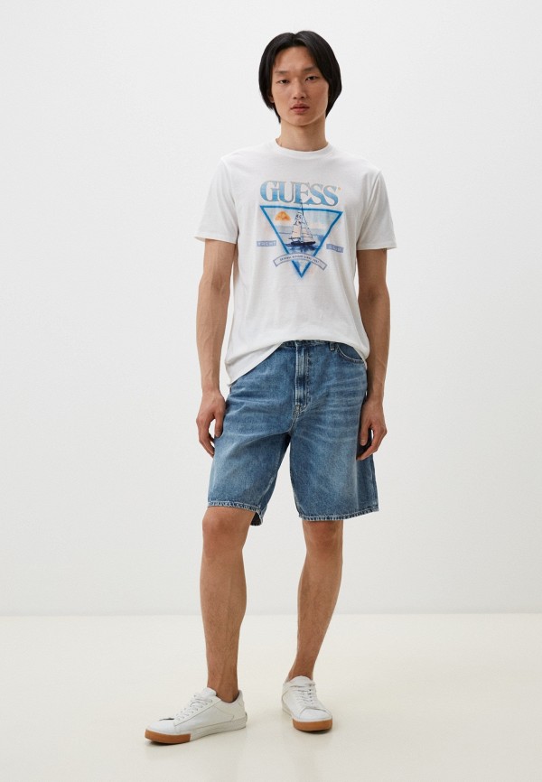 Шорты джинсовые Guess RODEO SHORT, цвет: синий, RTLADG880601 — купить в ...