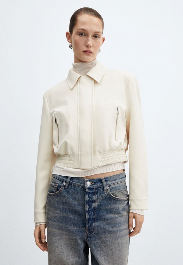 Mango Куртка-рубашка - BLUSH - фото 1