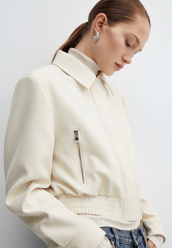 Mango Куртка-рубашка - BLUSH - фото 5