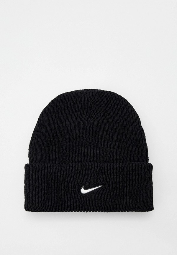 Шапка Nike U NK PEAK BEANIE TC SWSH L, цвет: черный, RTLADH089201 ...