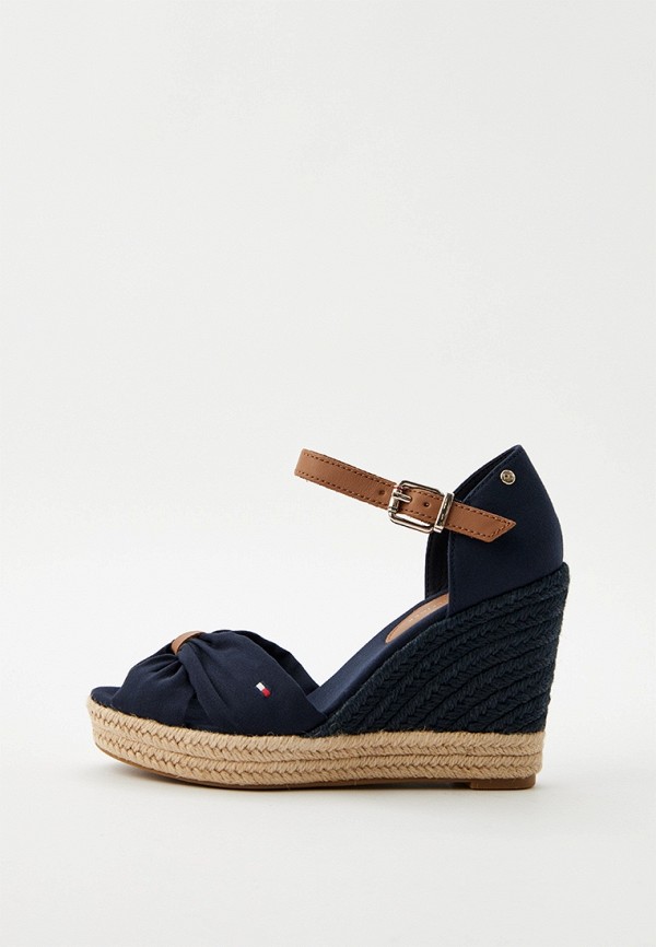 Босоножки Tommy Hilfiger, цвет: синий, RTLADH279401 — купить в интернет ...