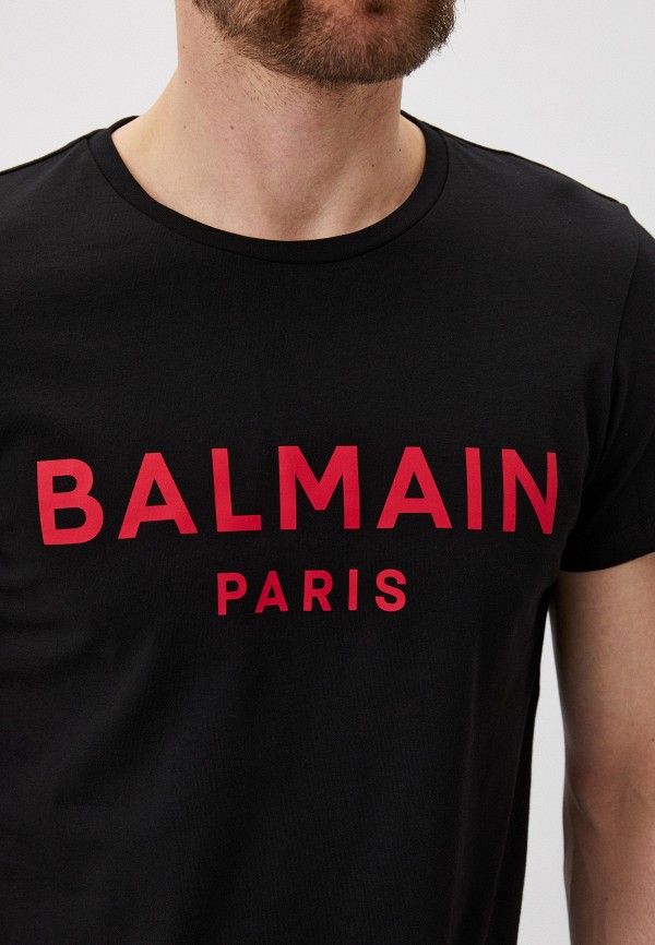 Футболка Balmain, цвет: черный, RTLADH347101 — купить в интернет ...