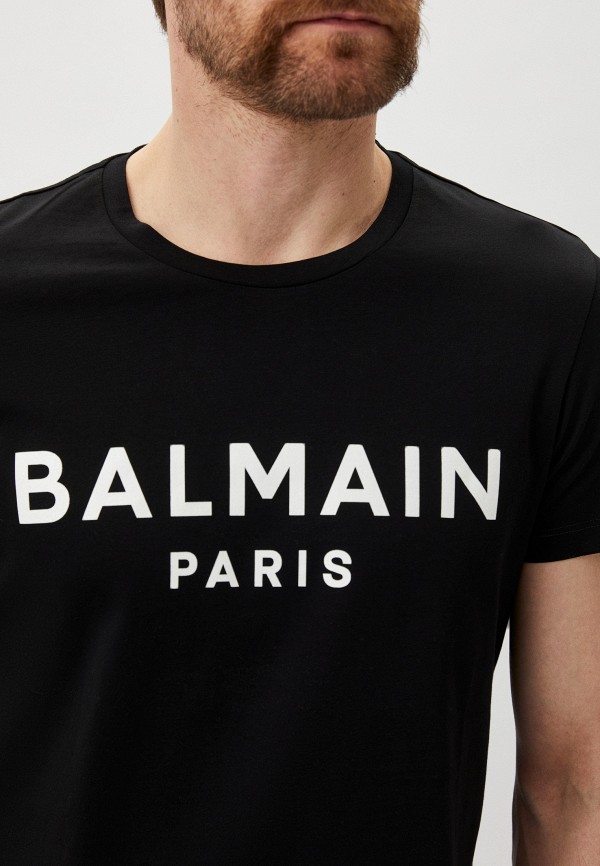 Футболка Balmain, цвет: черный, RTLADH347201 — купить в интернет ...