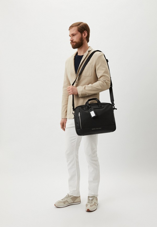 Armani Exchange Сумка и брелок - фото 5