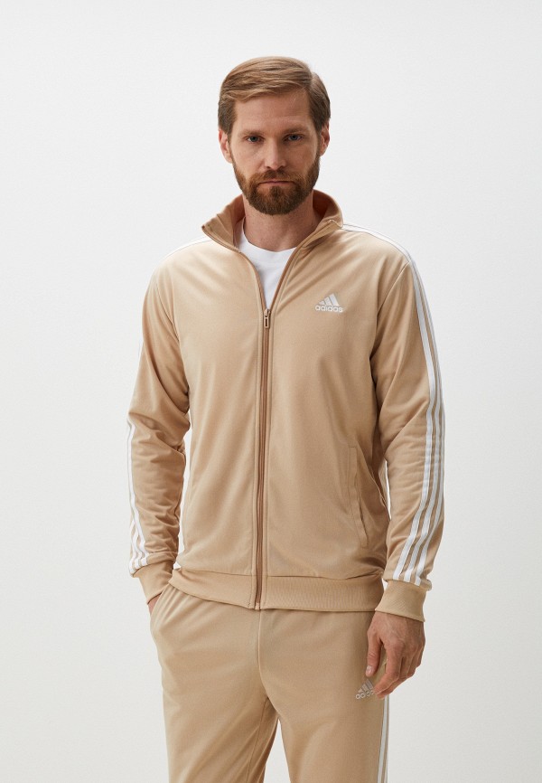 Костюм спортивный adidas M 3S TR TT TS, цвет: бежевый, RTLADH625301 ...