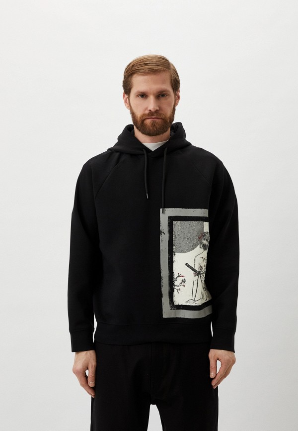 Худи Emporio Armani, цвет: черный, RTLADH740501 — купить в интернет ...