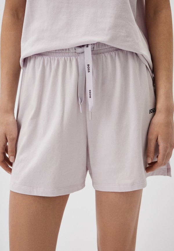 Шорты домашние Boss CI_Shorts CW, цвет: фиолетовый, RTLADH867801 ...