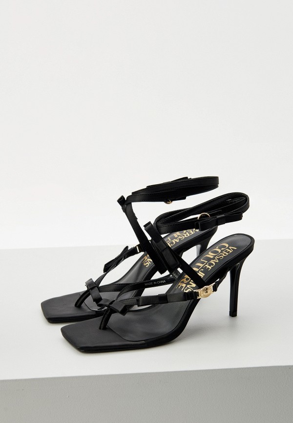Босоножки Versace Jeans Couture, цвет: черный, RTLADH909901 — купить в ...