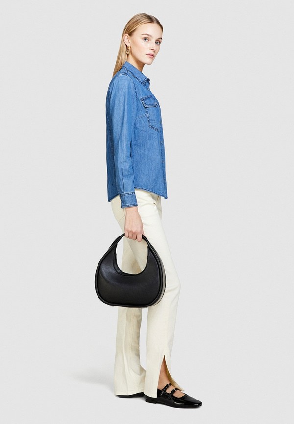 Sisley Рубашка джинсовая - фото 5