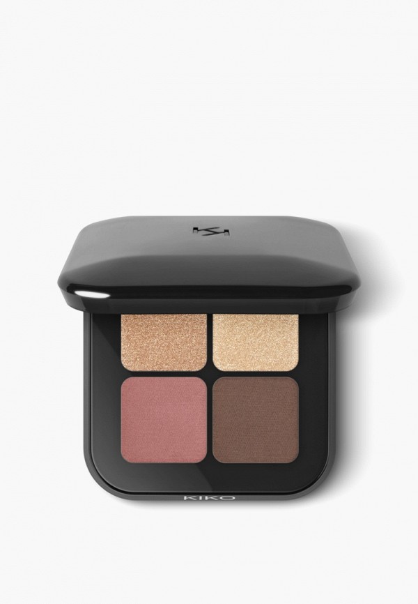 Kiko Milano Палетка теней из 4 цветов - с мультифинишем - фото 1
