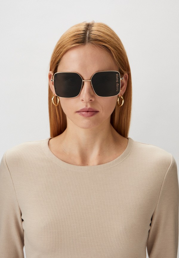 Miu Miu Очки солнцезащитные - MU 51YS ZVN5S0 - фото 5