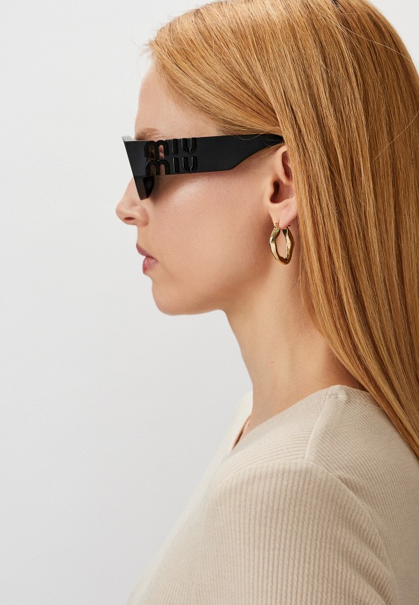Miu Miu Очки солнцезащитные - MU 11WS 1BO5S0 - фото 6