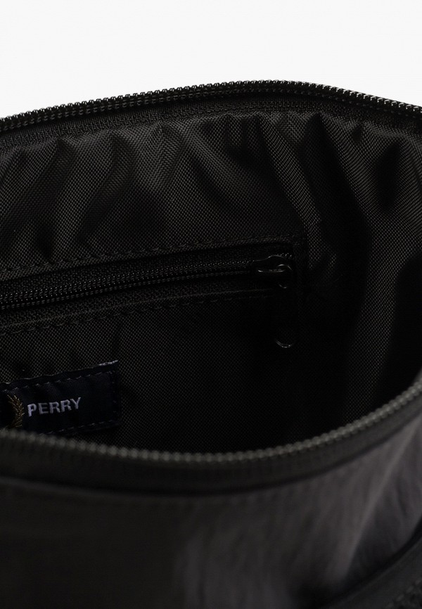 Сумка Fred Perry CRINKLE NYLON MESH SACOCHE BAG, цвет: черный ...