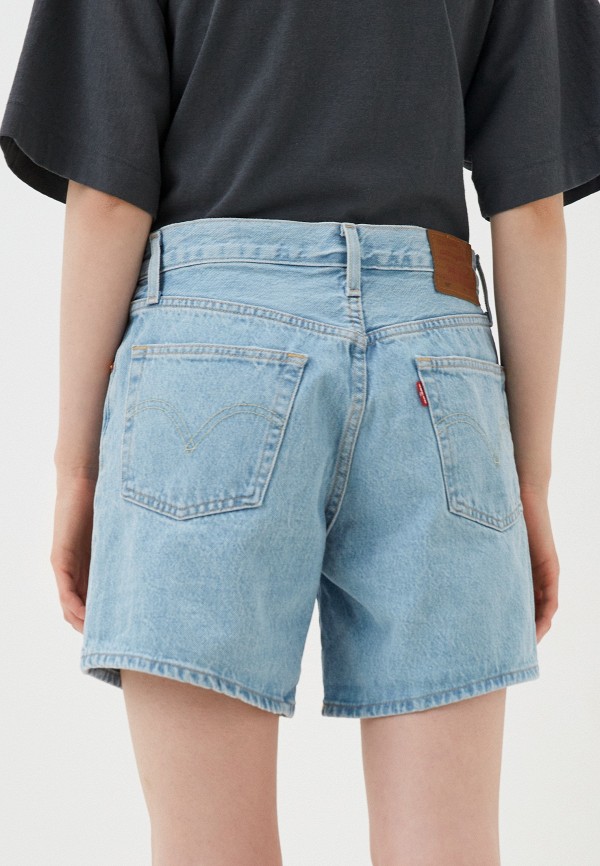 Шорты джинсовые Levi's® 501® ROLLED, цвет: голубой, RTLADI153101 ...