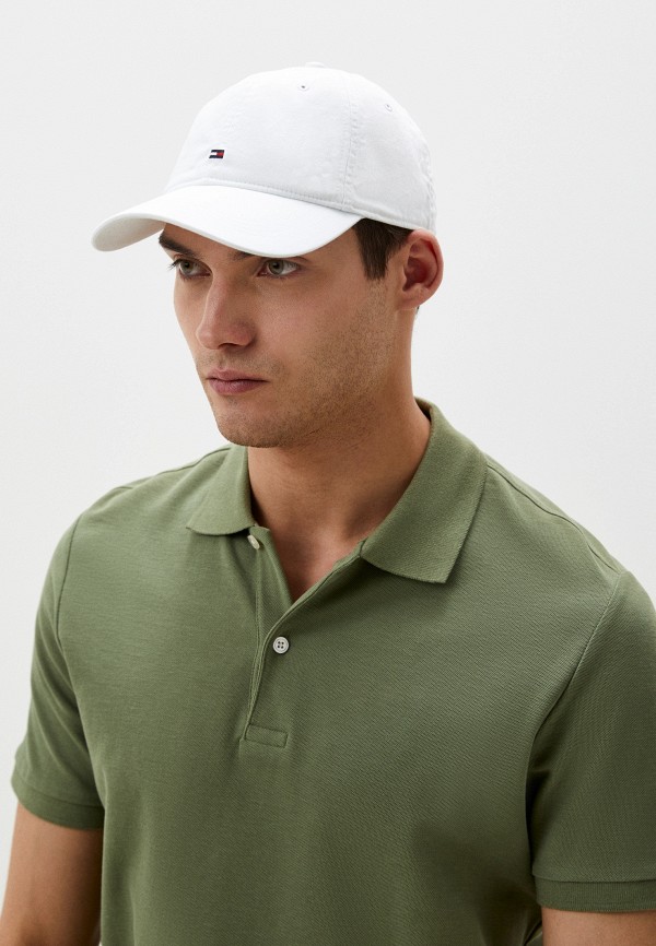 Бейсболка Tommy Hilfiger, цвет: белый, RTLADI421502 — купить в интернет ...