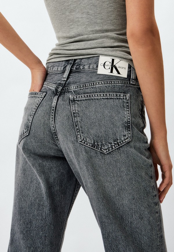Джинсы Calvin Klein Jeans HR STRAIGHT, цвет: серый, RTLADI427601 ...