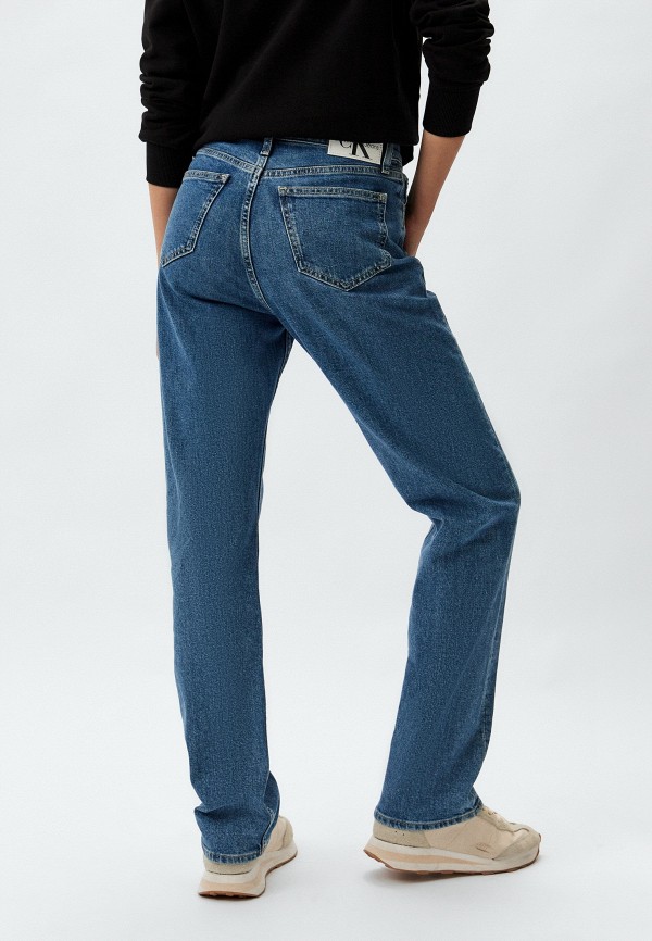 Джинсы Calvin Klein Jeans HR STRAIGHT, цвет: голубой, RTLADI427801 ...