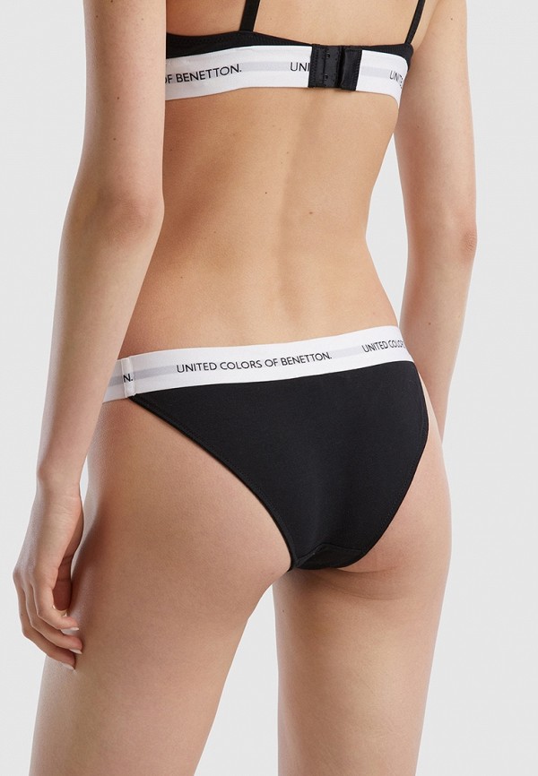 Трусы United Colors of Benetton, цвет: черный, RTLADI457401 — купить в ...