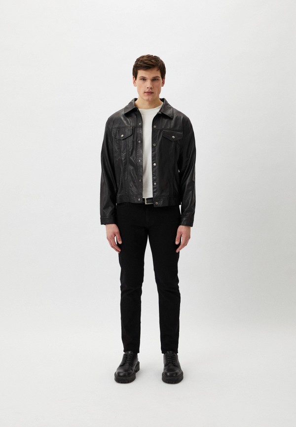 Blouson Куртка кожаная - фото 2